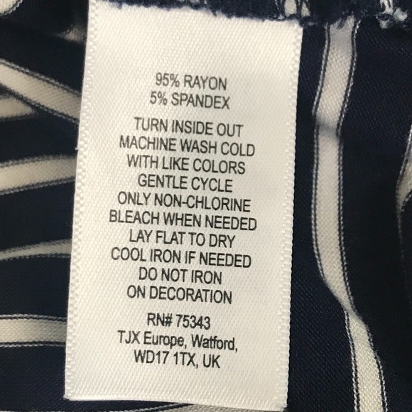 Cynthia Rowley Embellished Striped Tank in Sz L - Picture 5 of 8